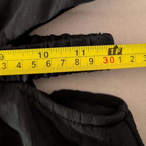 Forever 21 Black Cutout Jumpsuit Wide Leg Sleeveless Romper Size Small - Picture 7 of 11